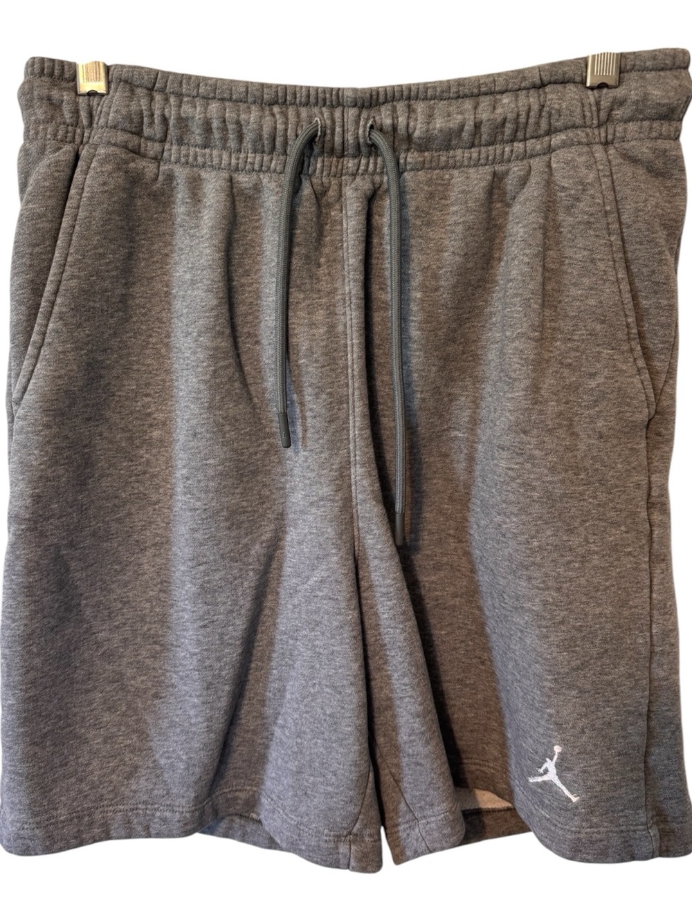 Jordan Men’s Gray Athletic Tech Fleece Shorts Size Small